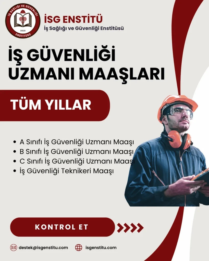 İş Güvenliği Uzmanı Maaşları 2026 Yılı 12 İş Güvenliği Uzmanı Maaşları