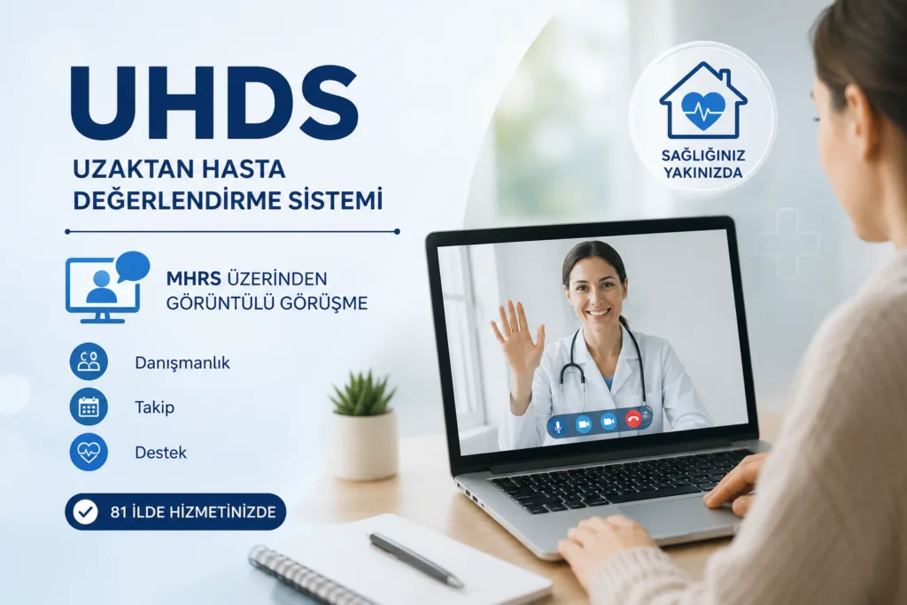 Uzaktan Hasta Değerlendirme Sistemi (UHDS) 81 İlde Kullanıma Sunuldu 1 Uzaktan Hasta Değerlendirme Sistemi