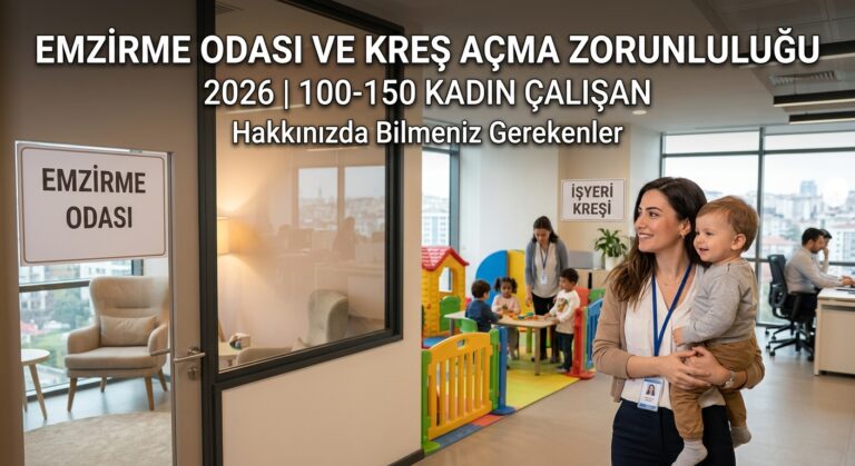 Emzirme Odası ve Kreş Açma Zorunluluğu 2026 100-150 Kadın Çalışan